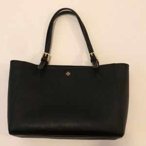 Tory Burch authentic large black tote bag